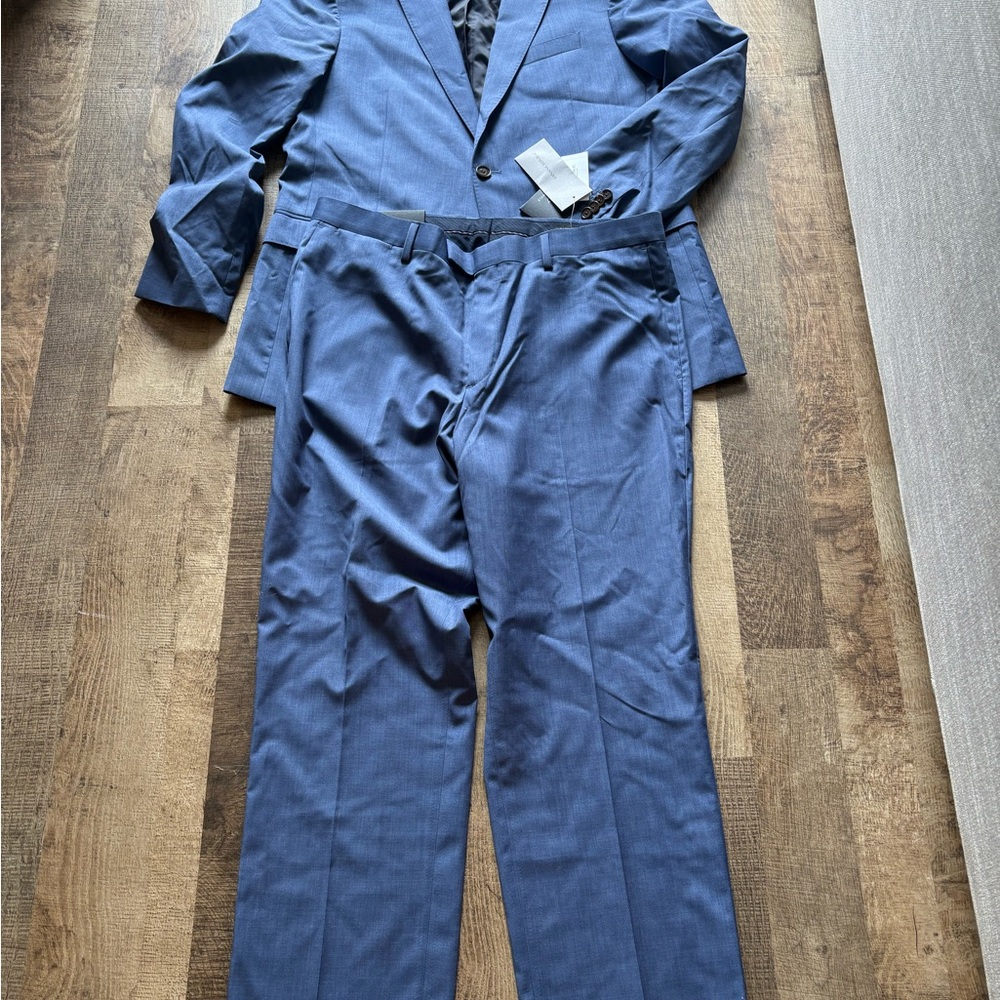 Banana Republic Classic Navy Suit
